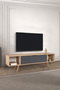Hanah Home Mesir 3624 Soporte para TV Roble Zafiro y Antracita